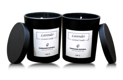 Lavender Scented Candle