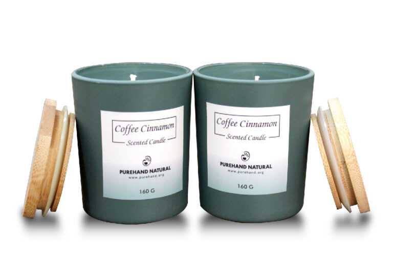 Coffee Cinnamon Scented Candle