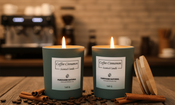 Coffee Cinnamon Scented Candle