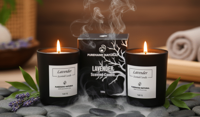 Lavender Scented Candle
